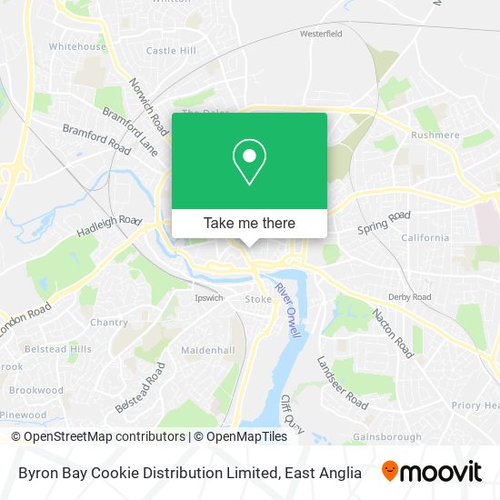 Byron Bay Cookie Distribution Limited map