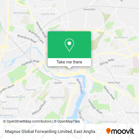 Magnus Global Forwarding Limited map