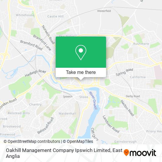 Oakhill Management Company Ipswich Limited map