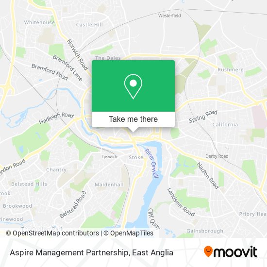 Aspire Management Partnership map