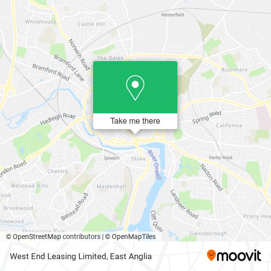 West End Leasing Limited map