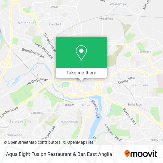 Aqua Eight Fusion Restaurant & Bar map