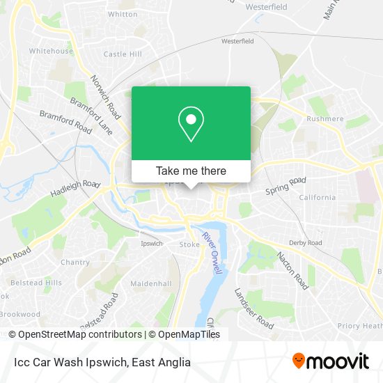 Icc Car Wash Ipswich map