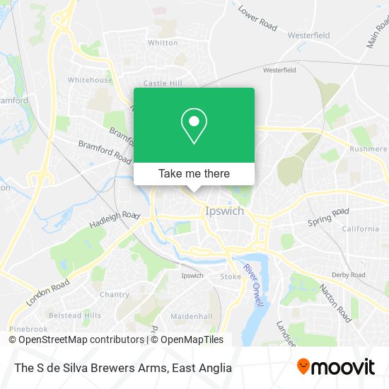 The S de Silva Brewers Arms map
