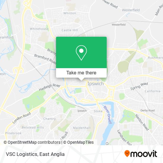 VSC Logistics map