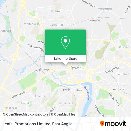 Yafai Promotions Limited map