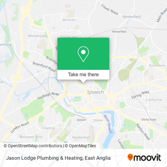 Jason Lodge Plumbing & Heating map
