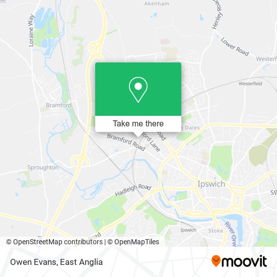 Owen Evans map