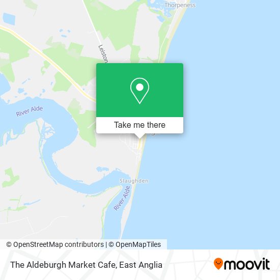 The Aldeburgh Market Cafe map