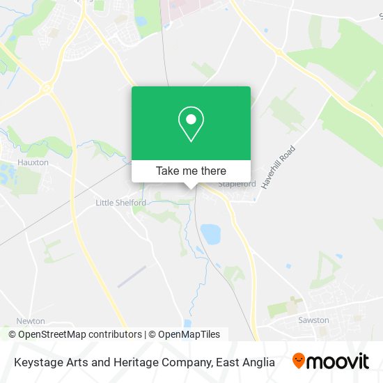 Keystage Arts and Heritage Company map