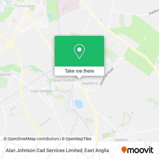 Alan Johnson Cad Services Limited map