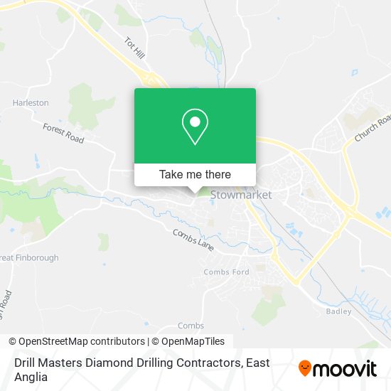 Drill Masters Diamond Drilling Contractors map