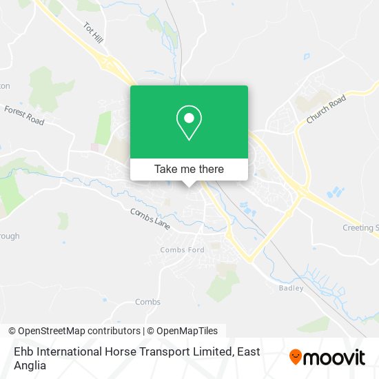 Ehb International Horse Transport Limited map