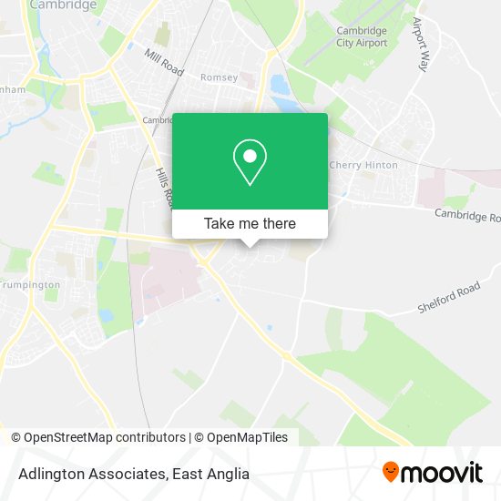 Adlington Associates map