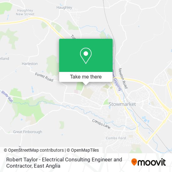 Robert Taylor - Electrical Consulting Engineer and Contractor map