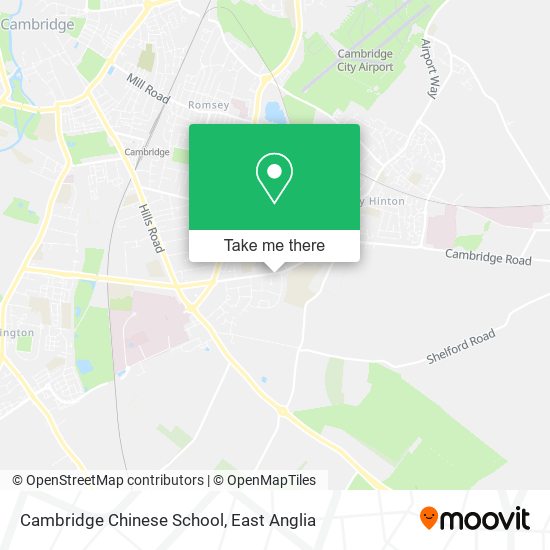 Cambridge Chinese School map