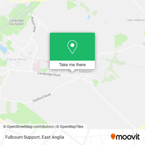 Fulbourn Support map