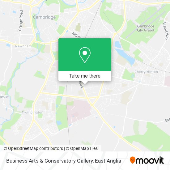 Business Arts & Conservatory Gallery map