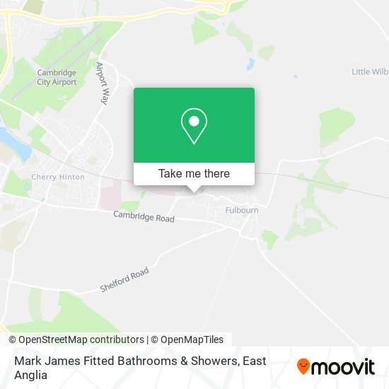 Mark James Fitted Bathrooms & Showers map