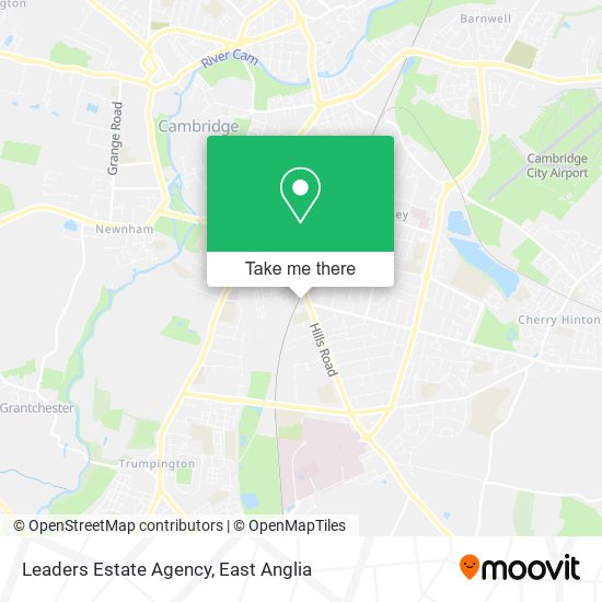 Leaders Estate Agency map