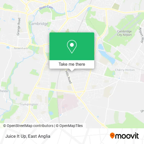 Juice It Up map