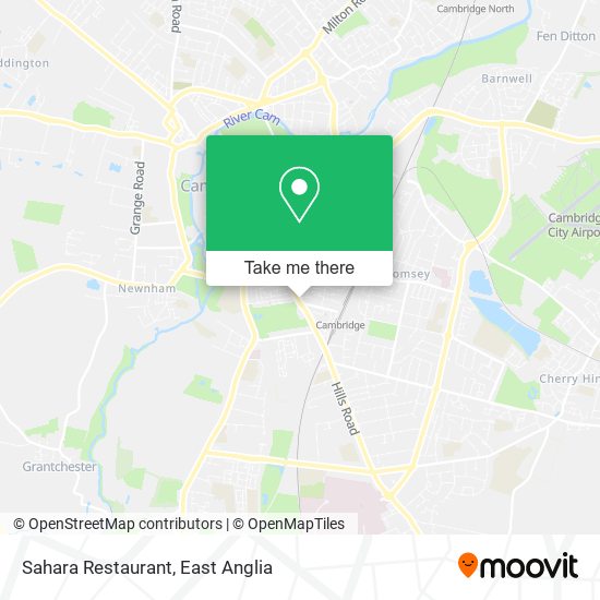 Sahara Restaurant map