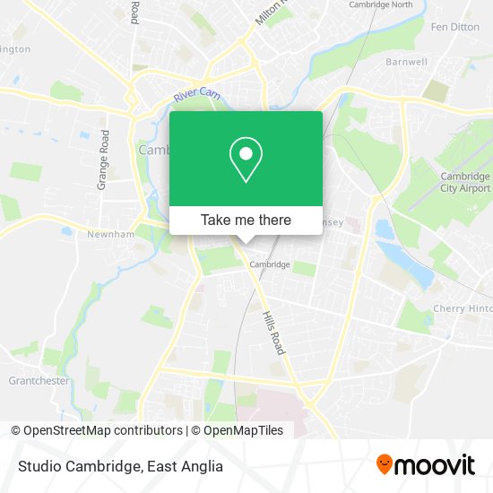 Studio Cambridge map