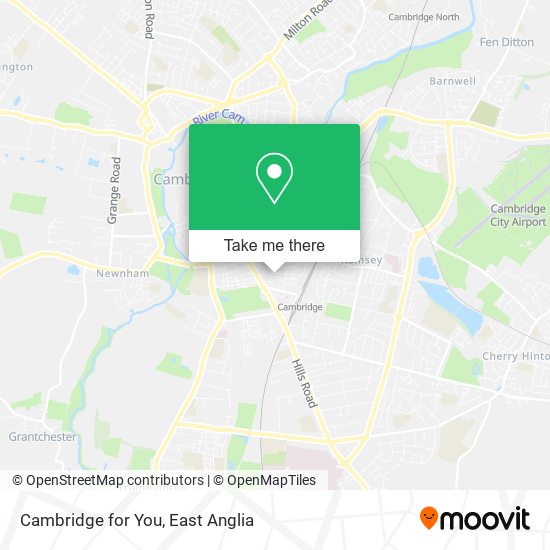 Cambridge for You map