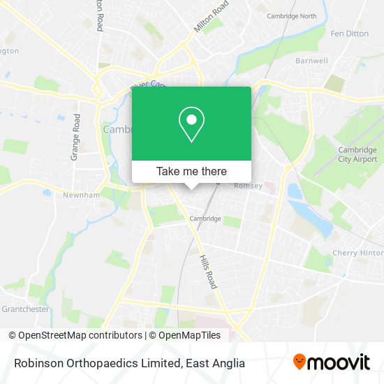 Robinson Orthopaedics Limited map