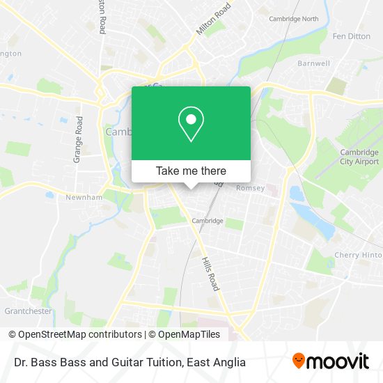 Dr. Bass Bass and Guitar Tuition map