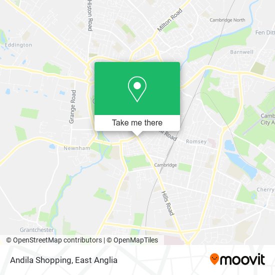 Andila Shopping map