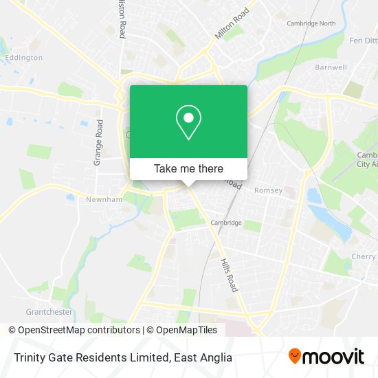 Trinity Gate Residents Limited map