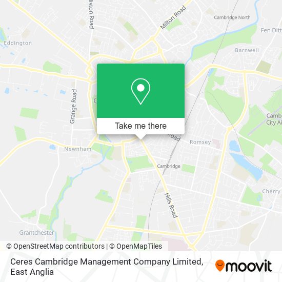 Ceres Cambridge Management Company Limited map