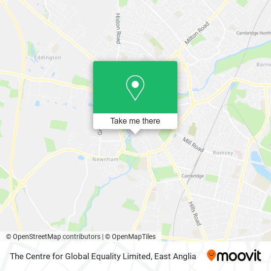 The Centre for Global Equality Limited map