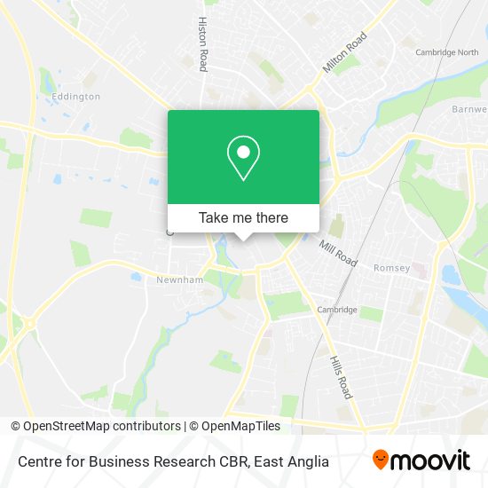 Centre for Business Research CBR map