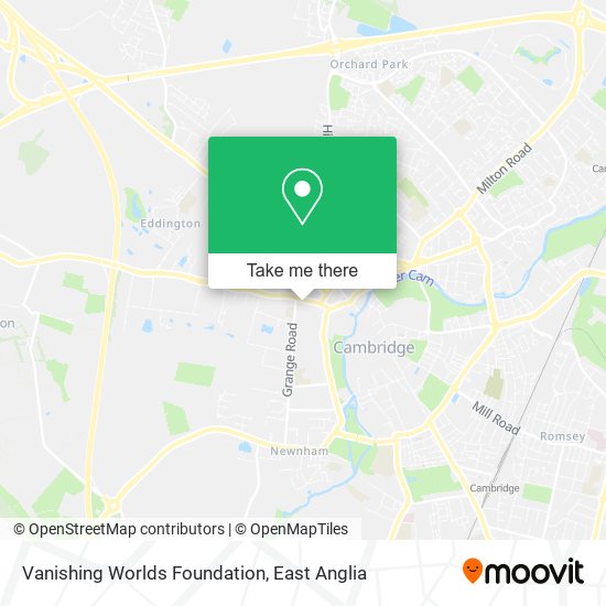 Vanishing Worlds Foundation map