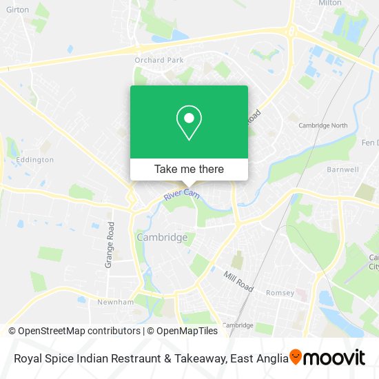 Royal Spice Indian Restraunt & Takeaway map