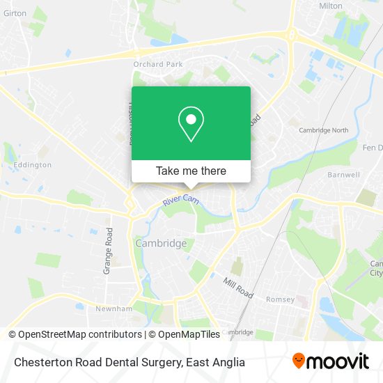 Chesterton Road Dental Surgery map