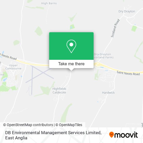 DB Environmental Management Services Limited map