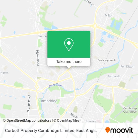Corbett Property Cambridge Limited map