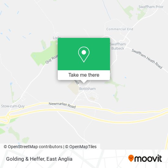 Golding & Heffer map