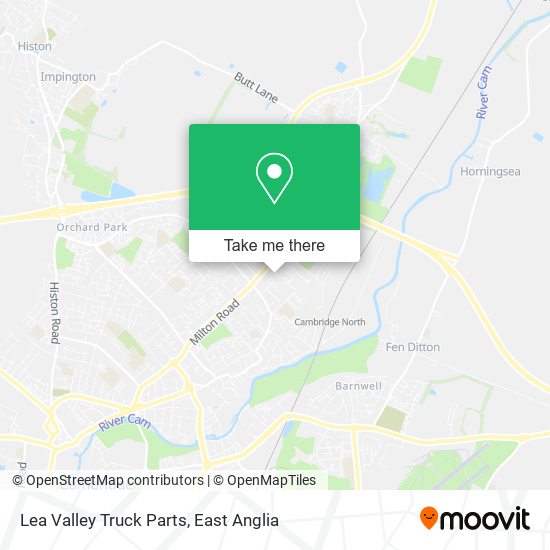 Lea Valley Truck Parts map