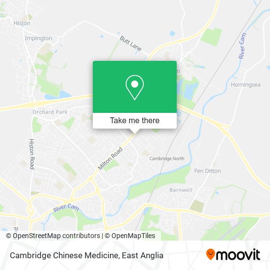 Cambridge Chinese Medicine map