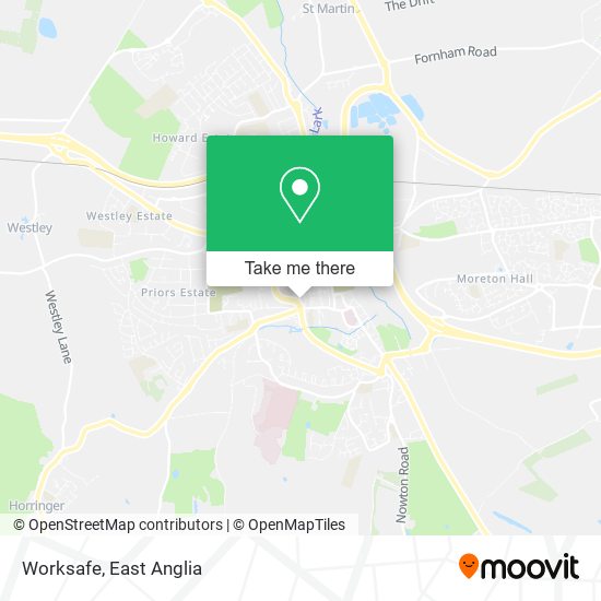 Worksafe map