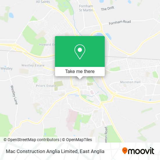 Mac Construction Anglia Limited map