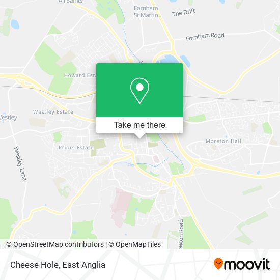 Cheese Hole map