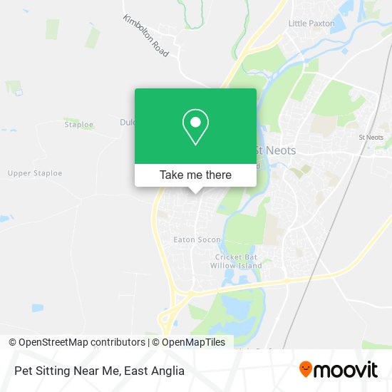 Pet Sitting Near Me map