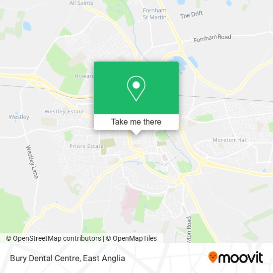 Bury Dental Centre map