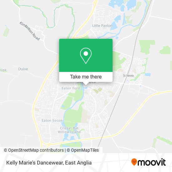 Kelly Marie's Dancewear map