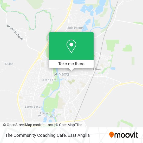 The Community Coaching Cafe map